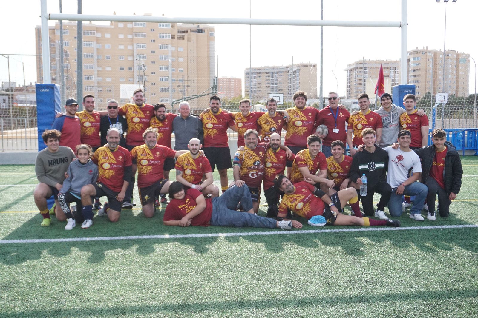 Equipo senior Alicante Rugby Club 2022-2023