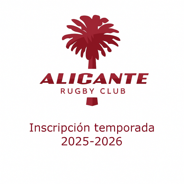 Inscripción Rugby temporada 25/26
