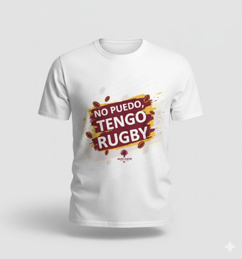 Camiseta «No puedo, tengo rugby»