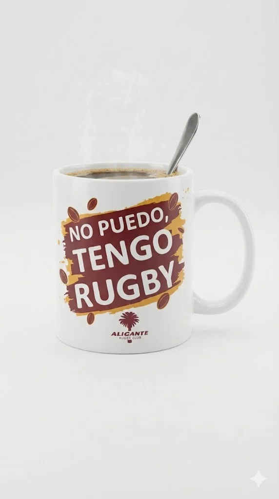 Taza «No Puedo, Tengo Rugby»