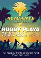 FLYER CAMISETA RUGBY PLAYA 2019